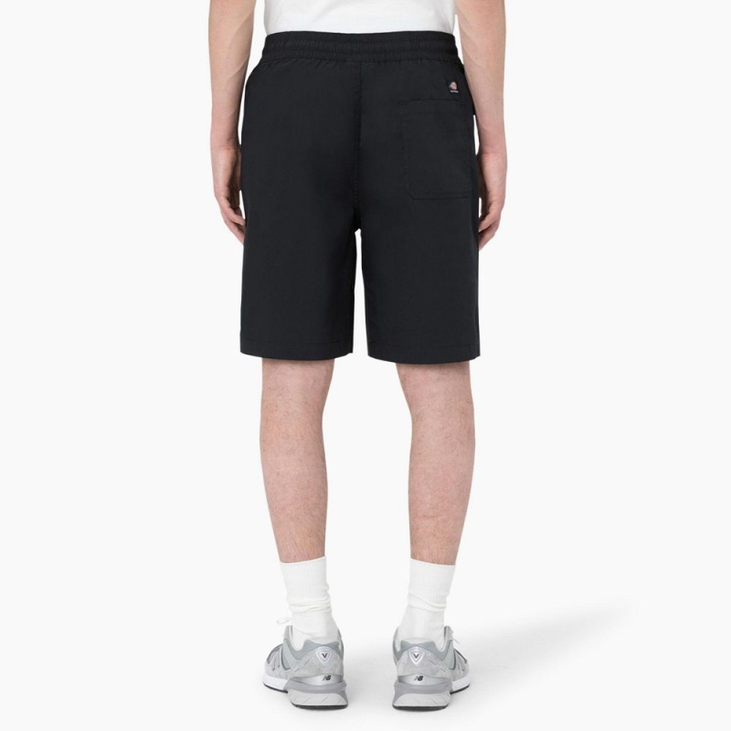 Black Dickies Skateboarding Grants Pass Relaxed Fit Men's Shorts | 198-UQFHXG