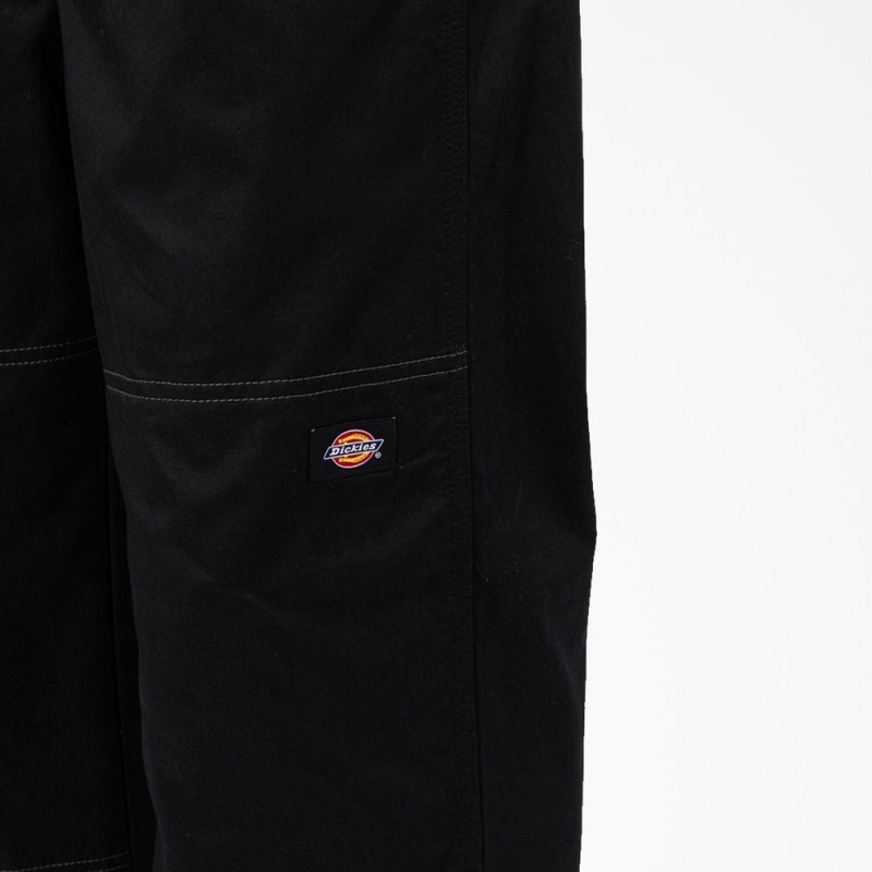 Black Dickies Skateboarding Summit Relaxed Fit Chef Men's Pants | 368-JLTKEQ