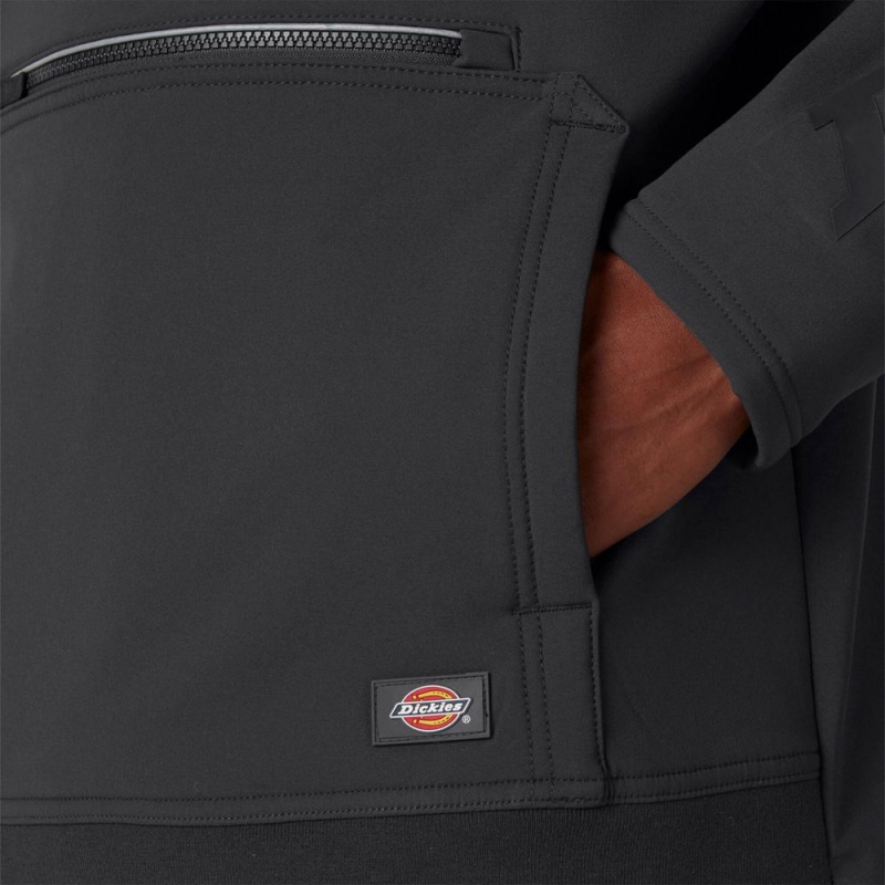 Black Dickies Ultimate ProTect Men's Hoodie | 569-CXYWFI