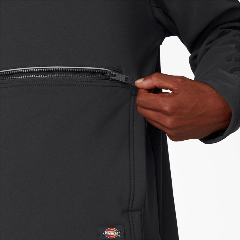 Black Dickies Ultimate ProTect Men's Hoodie | 569-CXYWFI