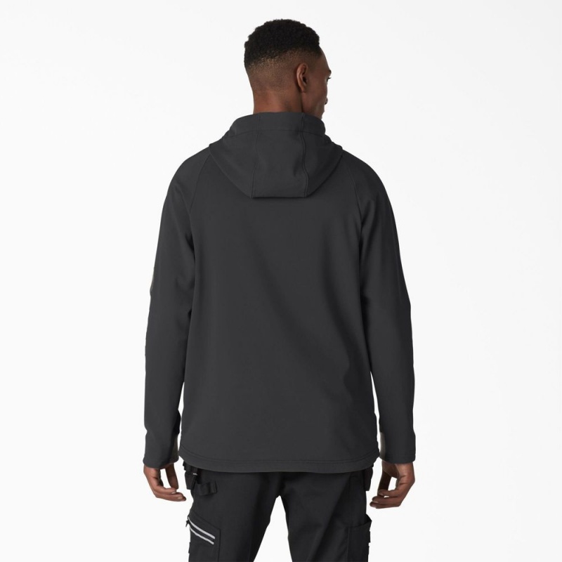 Black Dickies Ultimate ProTect Zip Men's Hoodie | 307-VDKACM