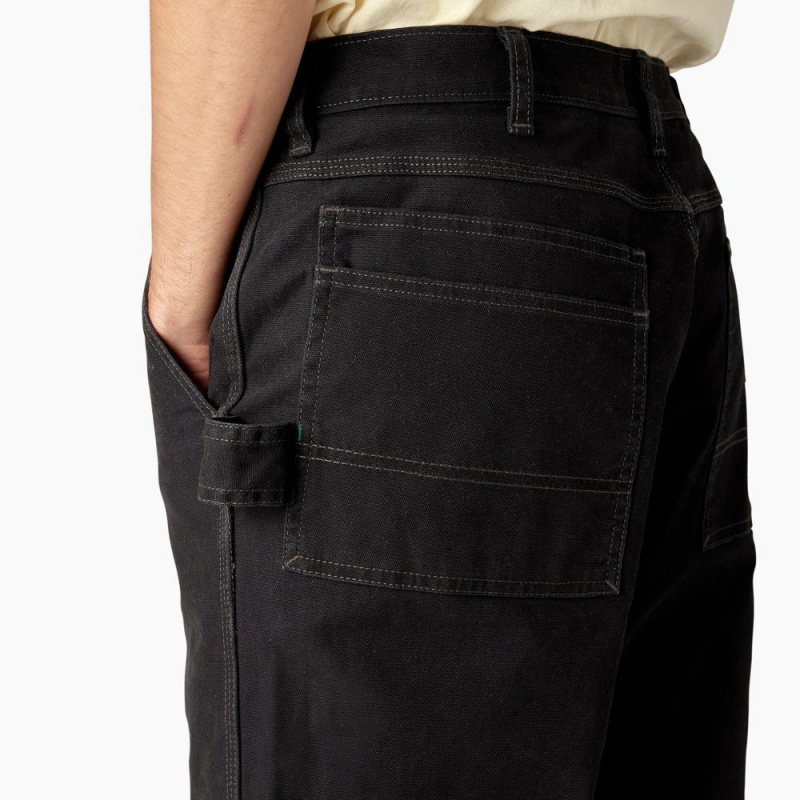 Black Dickies x Jameson Double Knee Men's Pants | 512-XYIGCM