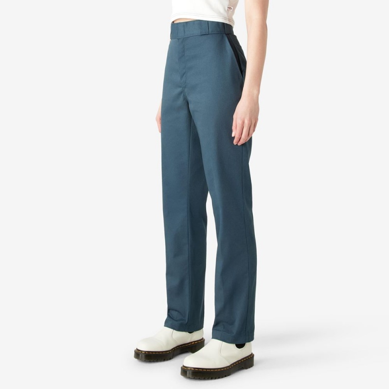 Blue Dickies 874® Women's Work Pants | 678-TSFKEG