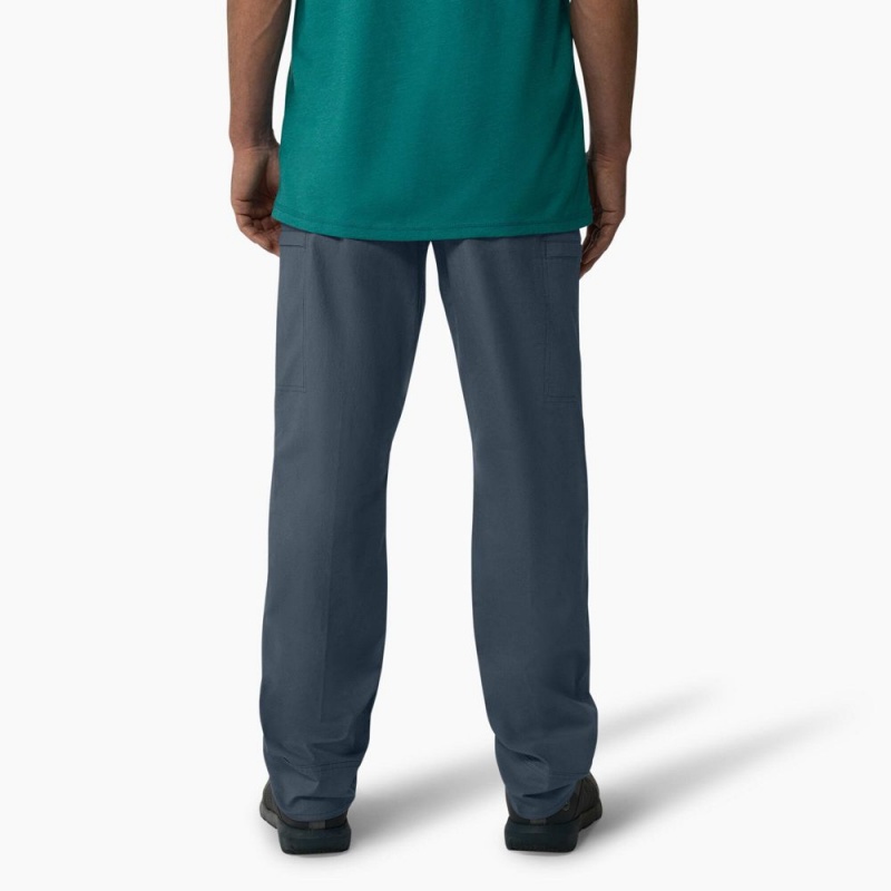 Blue Dickies Cooling Regular Fit Ripstop Men's Cargo Pants | 594-XYGVEF