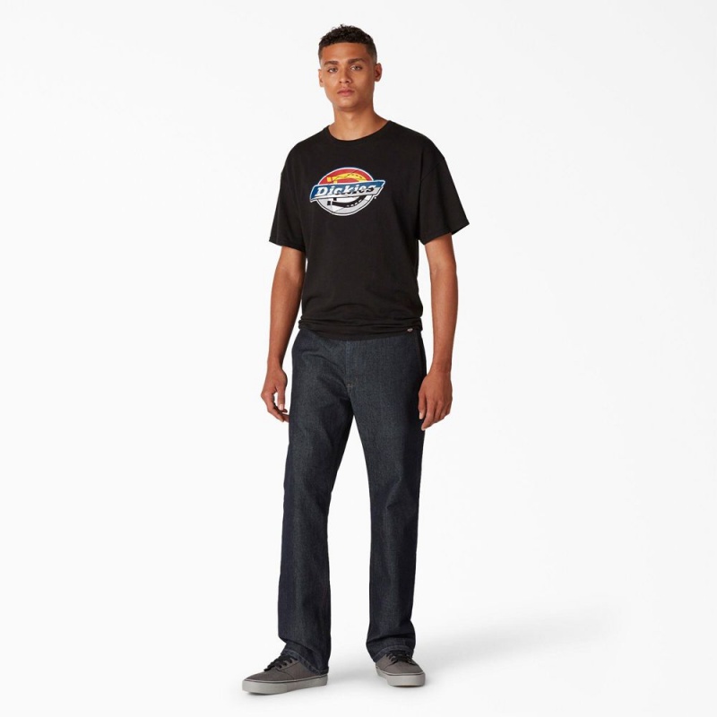 Blue Dickies Skateboarding Regular Fit Utility Men's Jeans | 976-QGUSHY