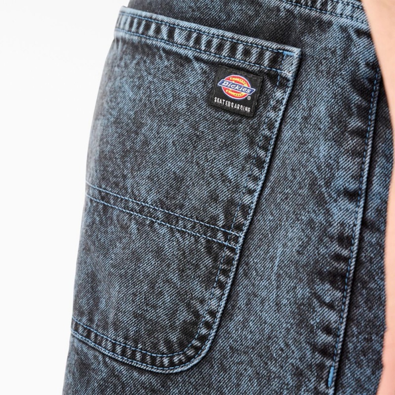 Blue Dickies Tom Knox Loose Fit Men's Jeans | 230-ONJWQT