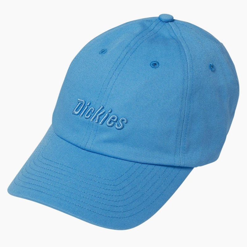 Blue Dickies Twill Men\'s Cap | 382-LAJWTF