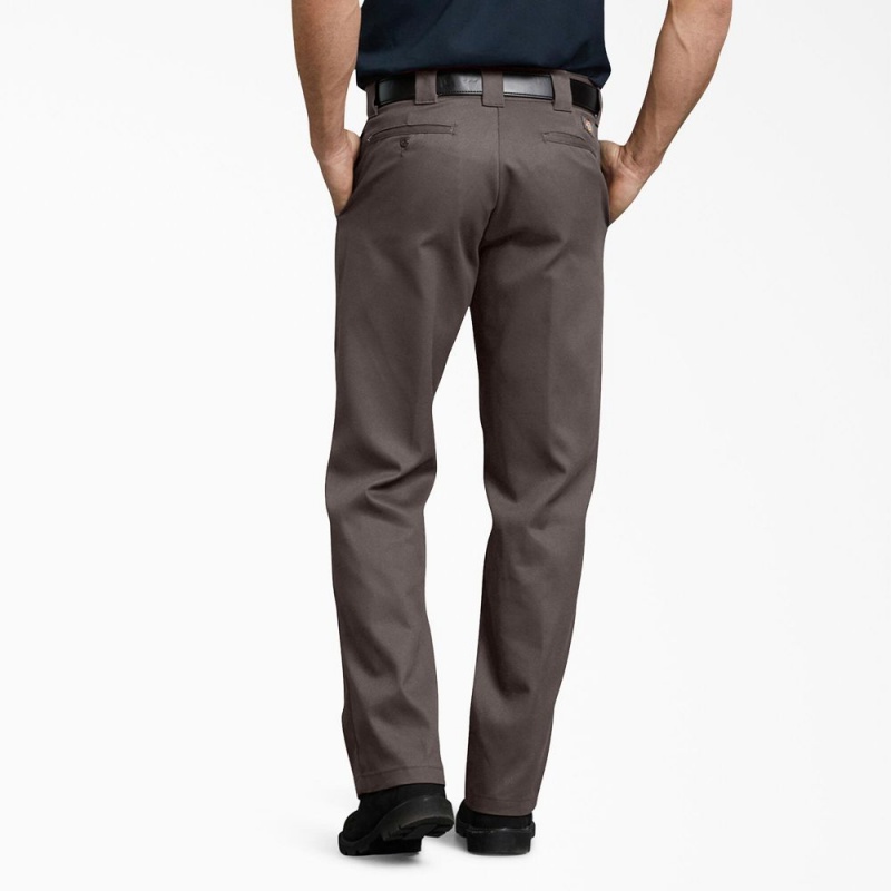 Brown Dickies 874® FLEX Men's Work Pants | 486-VIKZFS