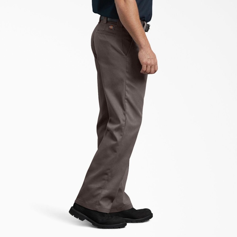 Brown Dickies 874® FLEX Men's Work Pants | 486-VIKZFS