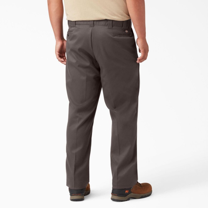 Brown Dickies 874® FLEX Men's Work Pants | 486-VIKZFS