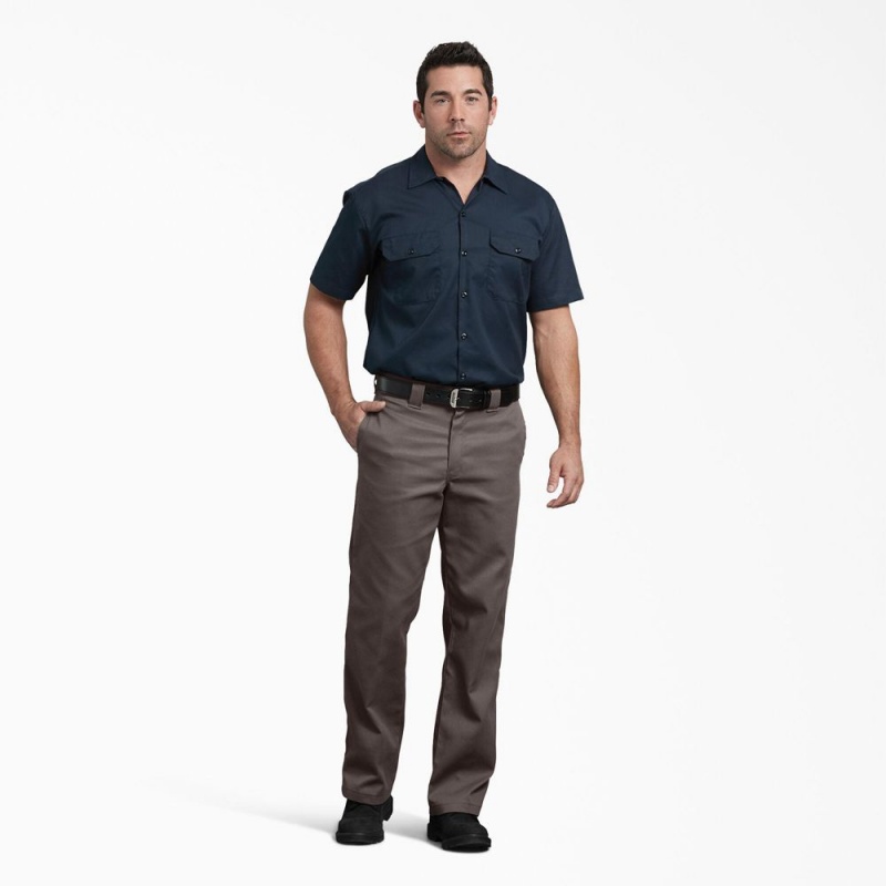 Brown Dickies 874® FLEX Men's Work Pants | 486-VIKZFS