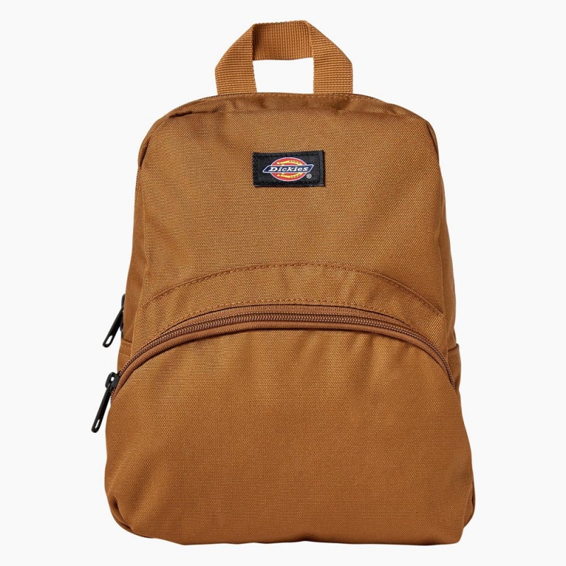 Brown Dickies Mini Kids\' Backpack | 329-QXORPW