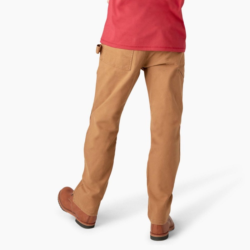 Brown Dickies x Jameson Double Knee Men's Pants | 947-LNJQBD