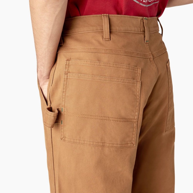 Brown Dickies x Jameson Double Knee Men's Pants | 947-LNJQBD