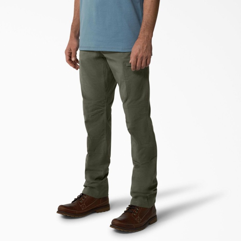 Green Dickies Cooling Regular Fit Ripstop Men's Cargo Pants | 895-QLVFMP