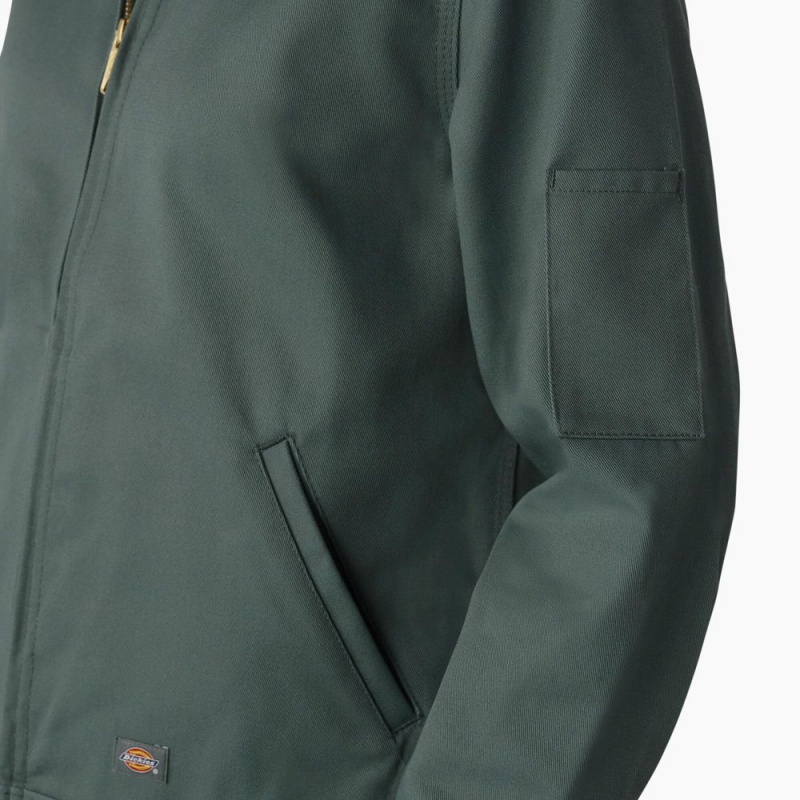 Green Dickies Unlined Eisenhower Women's Jacket | 840-PTGWJH