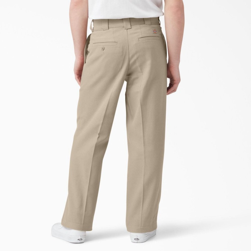 Grey Dickies Chatom Regular Fit Tapered Leg Men's Pants | 504-PNCWSL