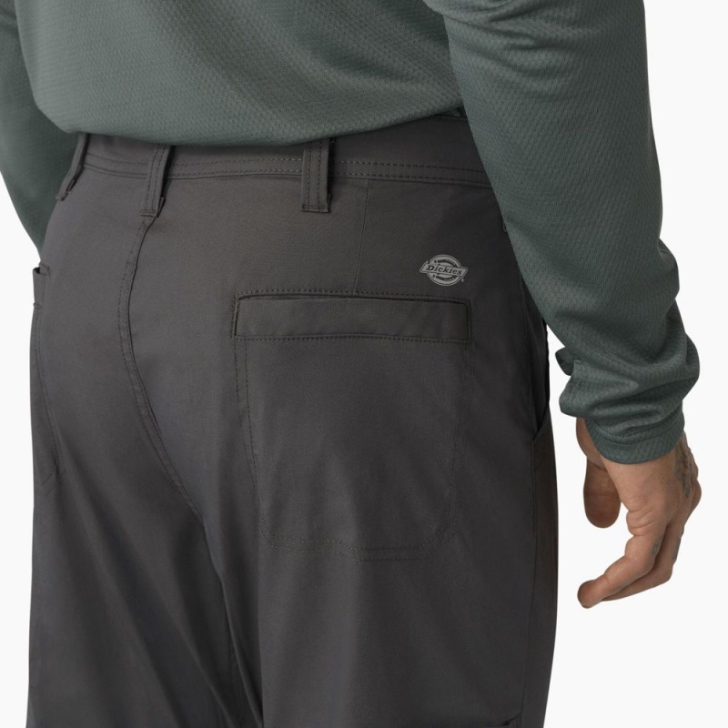 Grey Dickies FLEX Cooling Relaxed Fit Men's Pants | 596-CHIJMT