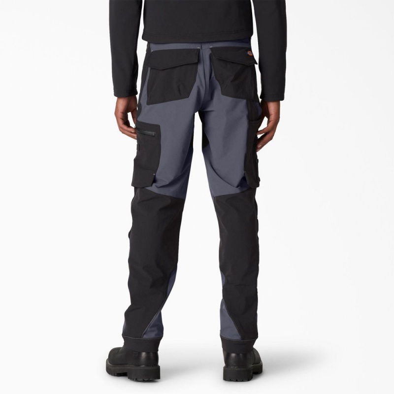 Grey Dickies FLEX Performance Workwear Regular Fit Technical Men's Pants | 826-IZKNGT