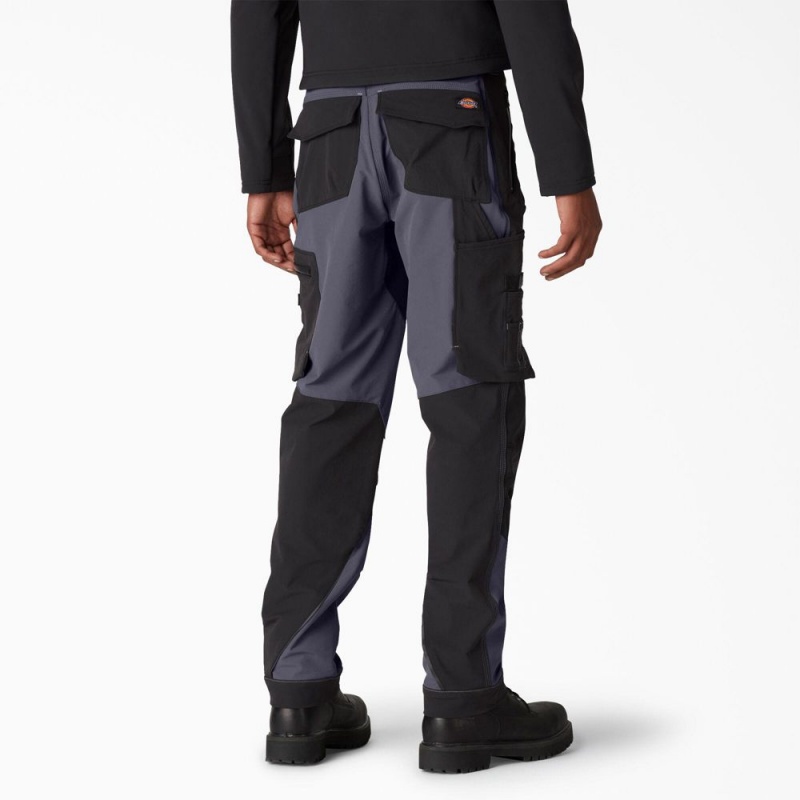 Grey Dickies FLEX Performance Workwear Regular Fit Technical Men's Pants | 826-IZKNGT