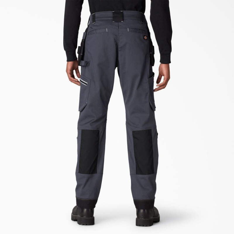 Grey Dickies FLEX Performance Workwear Regular Fit Holster Men's Pants | 234-IYUSJL