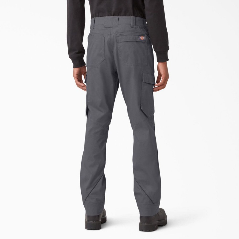 Grey Dickies FLEX Temp-iQ® 365 Regular Fit Men's Pants | 154-DOKPFY