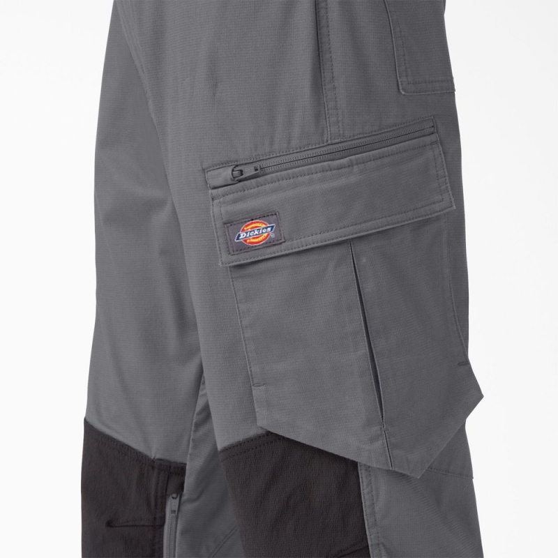 Grey Dickies FLEX Temp-iQ® 365 Regular Fit Men's Pants | 154-DOKPFY