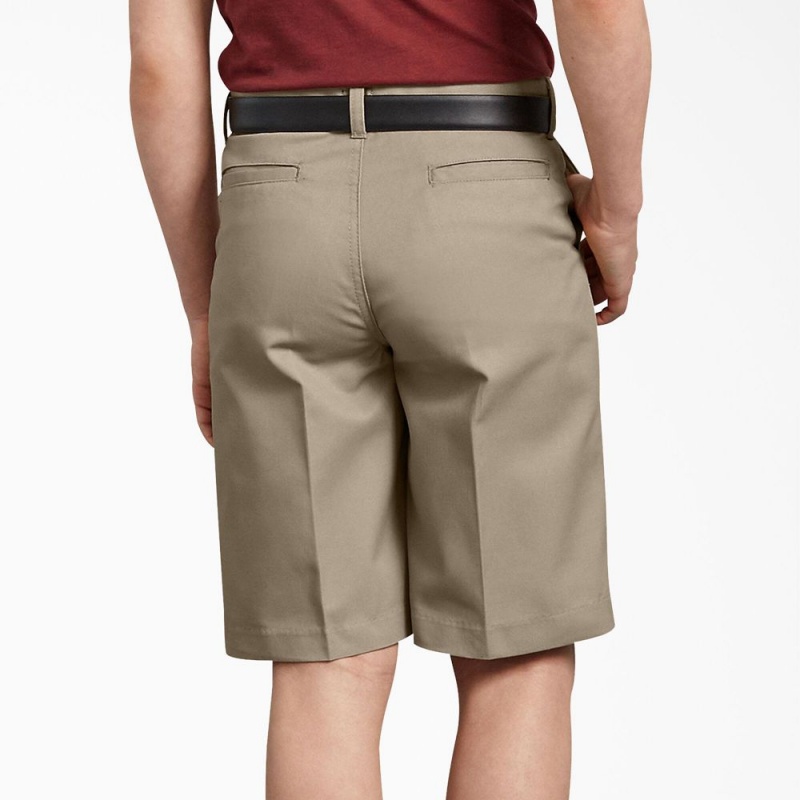 Grey Dickies Husky Classic Fit Kids' Shorts | 048-JACEKH