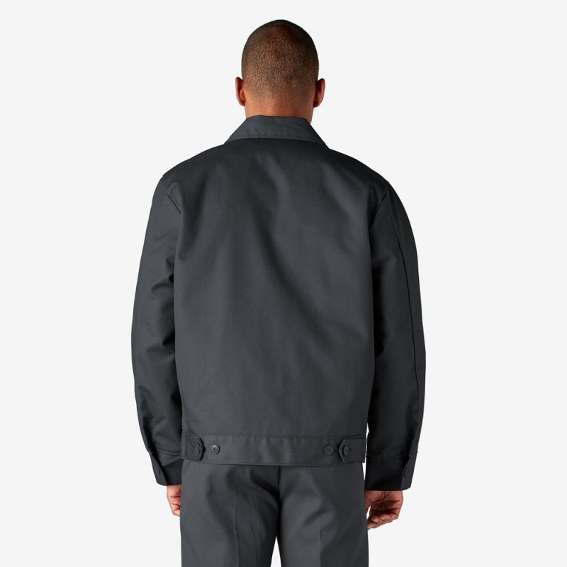 Grey Dickies Insulated Eisenhower Men's Jacket | 423-JSKITW