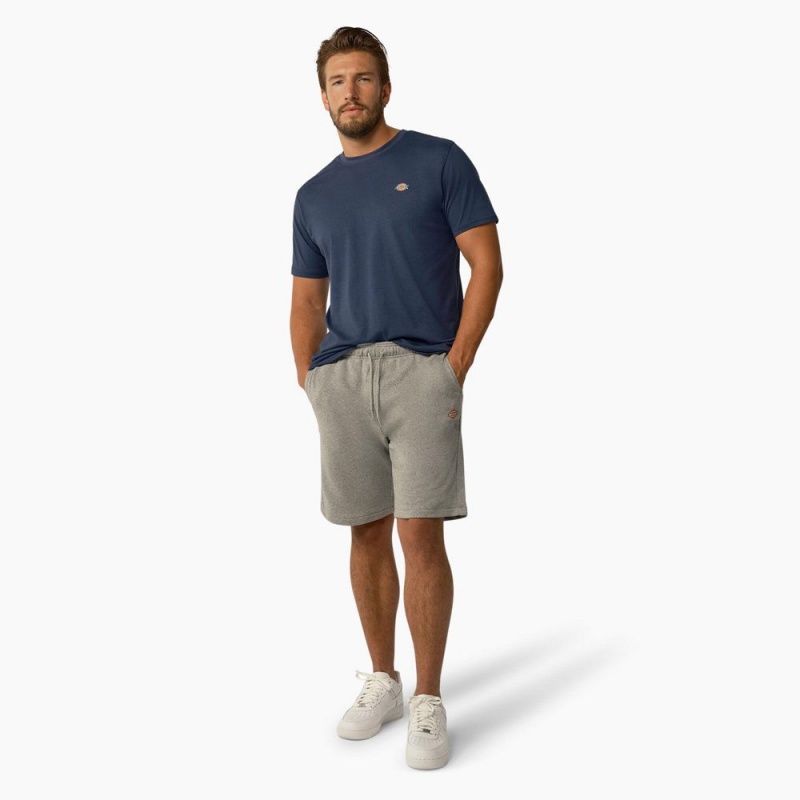 Grey Dickies Mapleton Regular Fit Men's Shorts | 964-UNQRIS