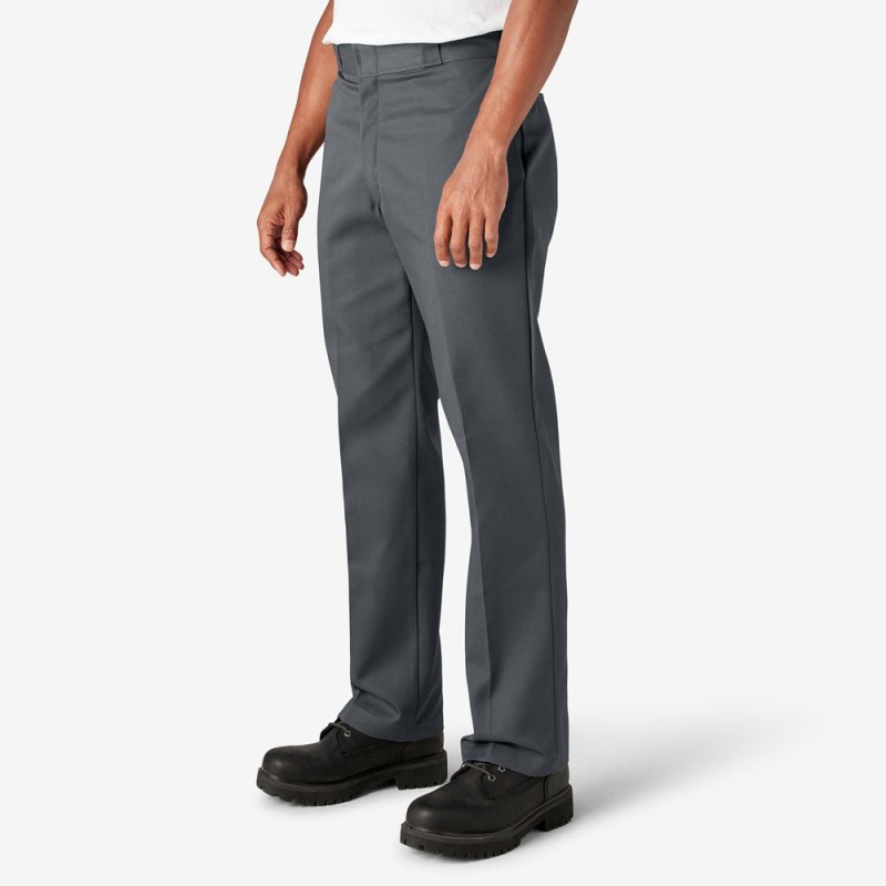 Grey Dickies Original 874® Men's Work Pants | 386-RAIKTL