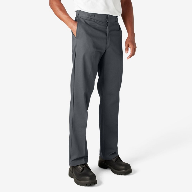 Grey Dickies Original 874® Men's Work Pants | 386-RAIKTL