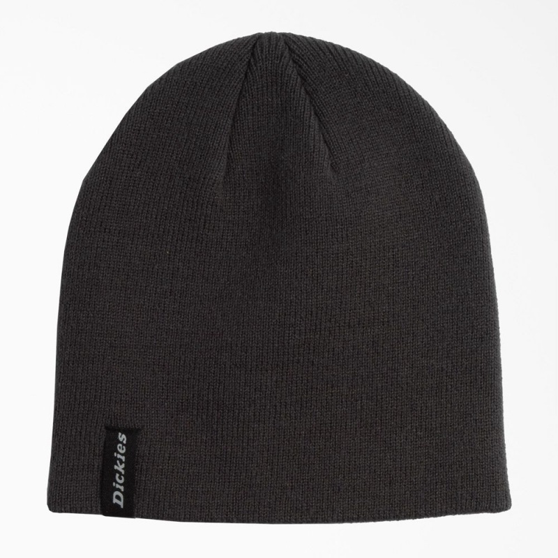 Grey Dickies Skull Cap Men\'s Beanie | 820-WGQZHT