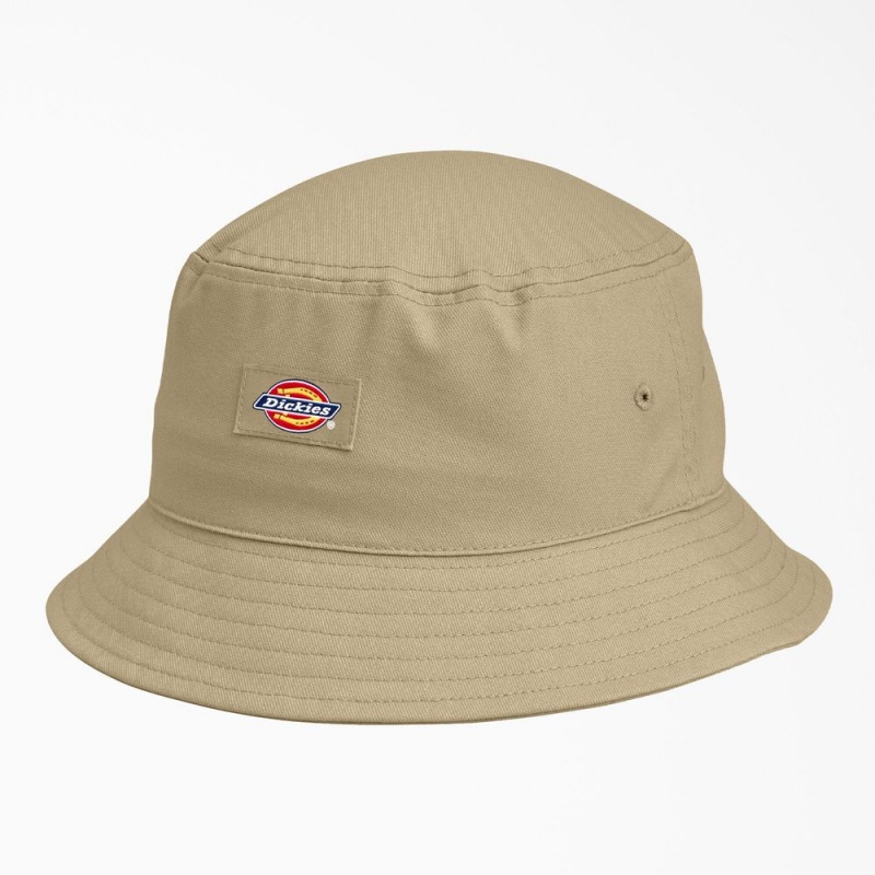 Grey Dickies Twill Bucket Men\'s Hat | 436-APOEHD