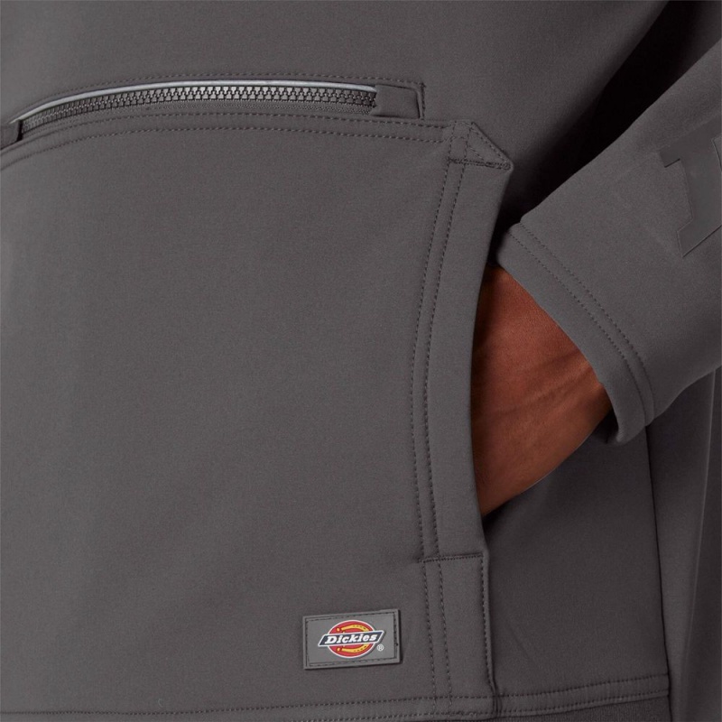 Grey Dickies Ultimate ProTect Men's Hoodie | 028-JNPBUE