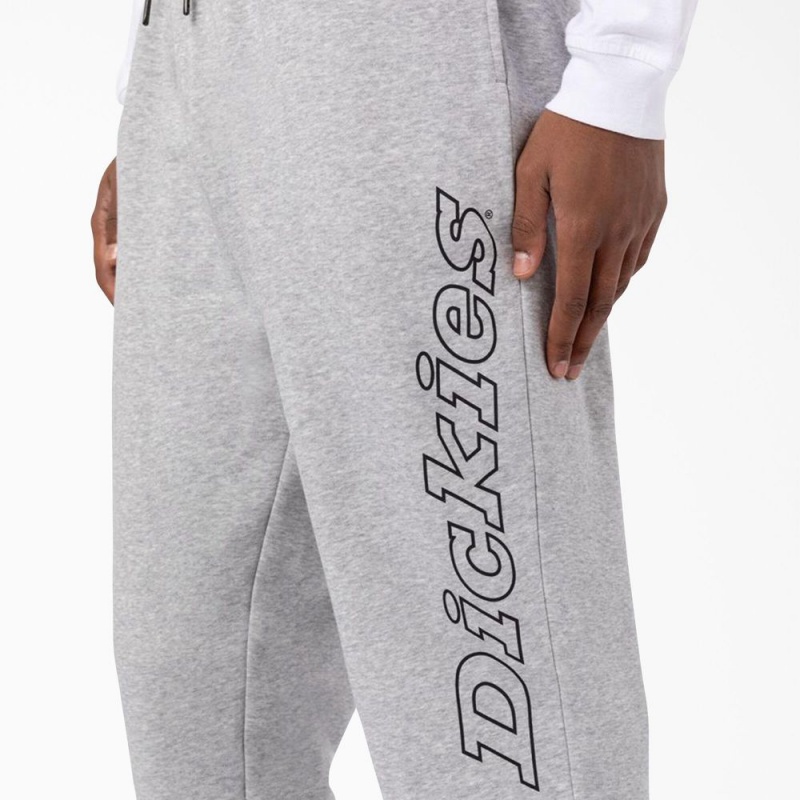 Grey Dickies Uniontown Regular Fit Sweat Men's Pants | 536-XFTYBG