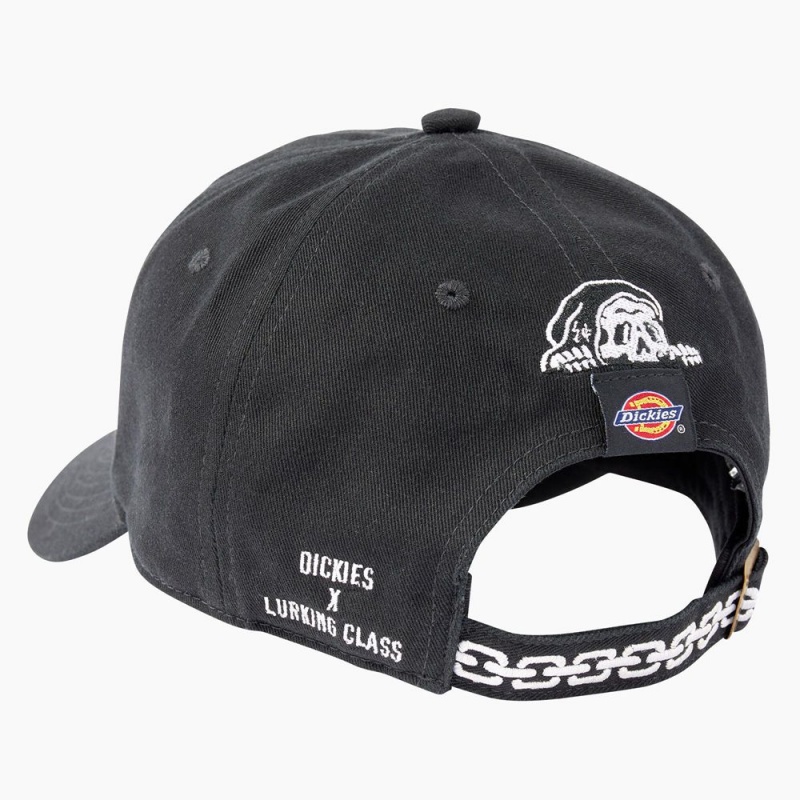 Grey Dickies x Lurking Class Curved Bill Women's Hat | 251-QCFTZK