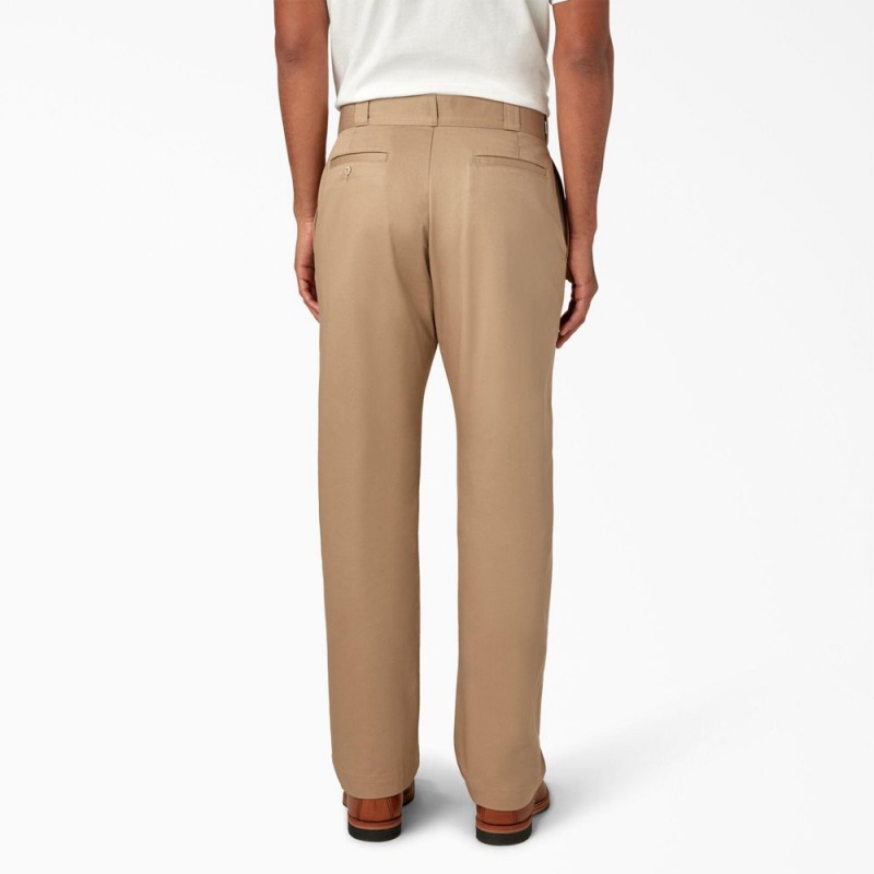 Khaki Dickies 1922 Cotton Men's Pants | 167-EAFISL