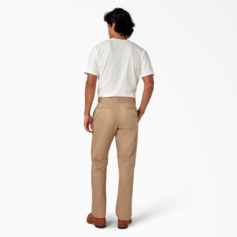 Khaki Dickies 1922 Cotton Men's Pants | 167-EAFISL