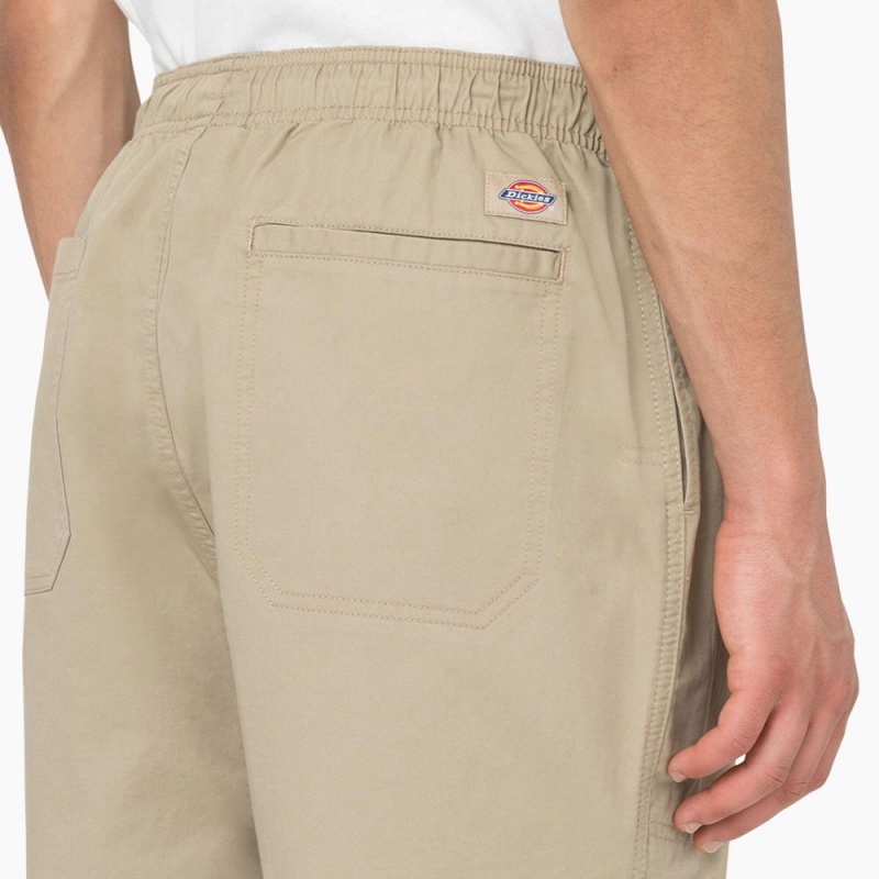 Khaki Dickies Pelican Rapids Relaxed Fit Men's Shorts | 136-YWZHBM