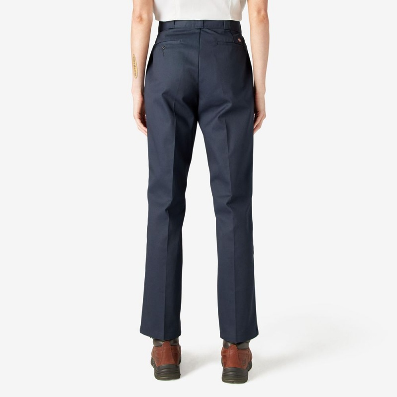 Navy Dickies 874® Women's Work Pants | 265-LBZXYJ