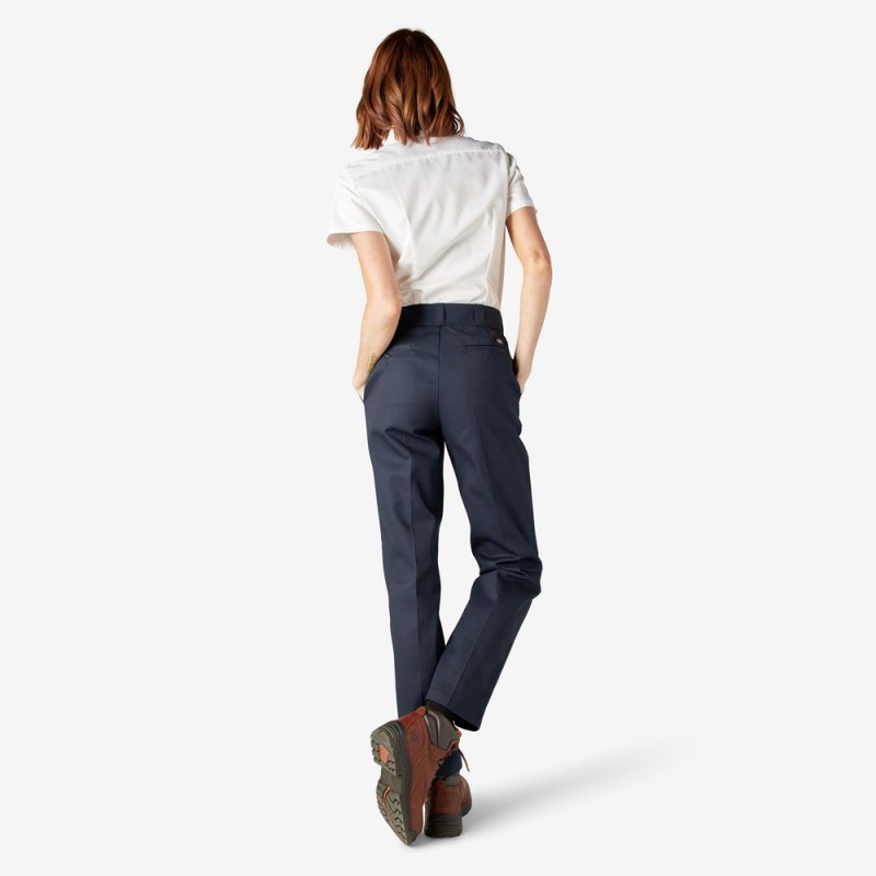 Navy Dickies 874® Women's Work Pants | 265-LBZXYJ