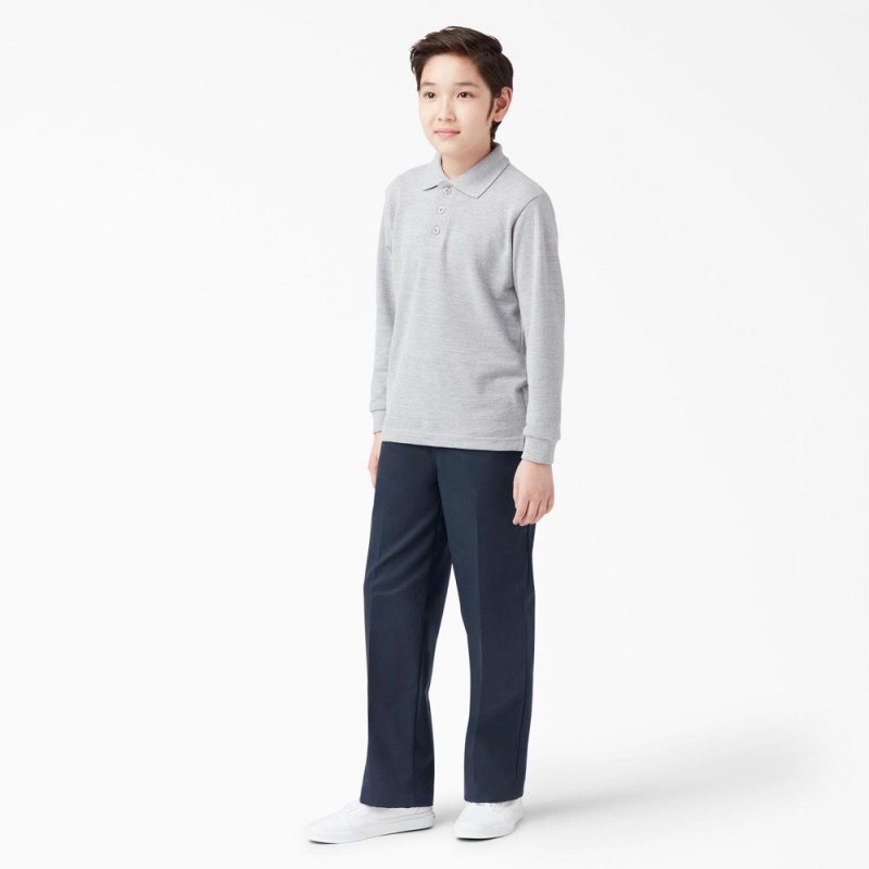 Navy Dickies Classic Fit Kids' Pants | 402-YCQTHV