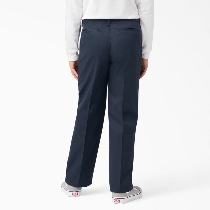 Navy Dickies Classic Fit Kids' Pants | 513-OTNWQP