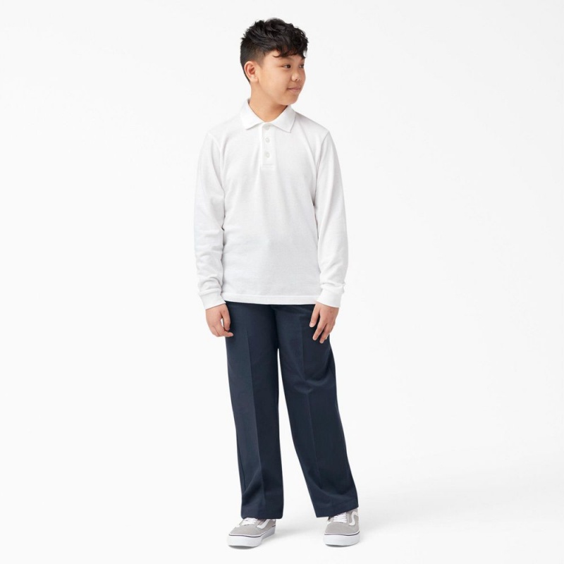 Navy Dickies Classic Fit Kids' Pants | 513-OTNWQP