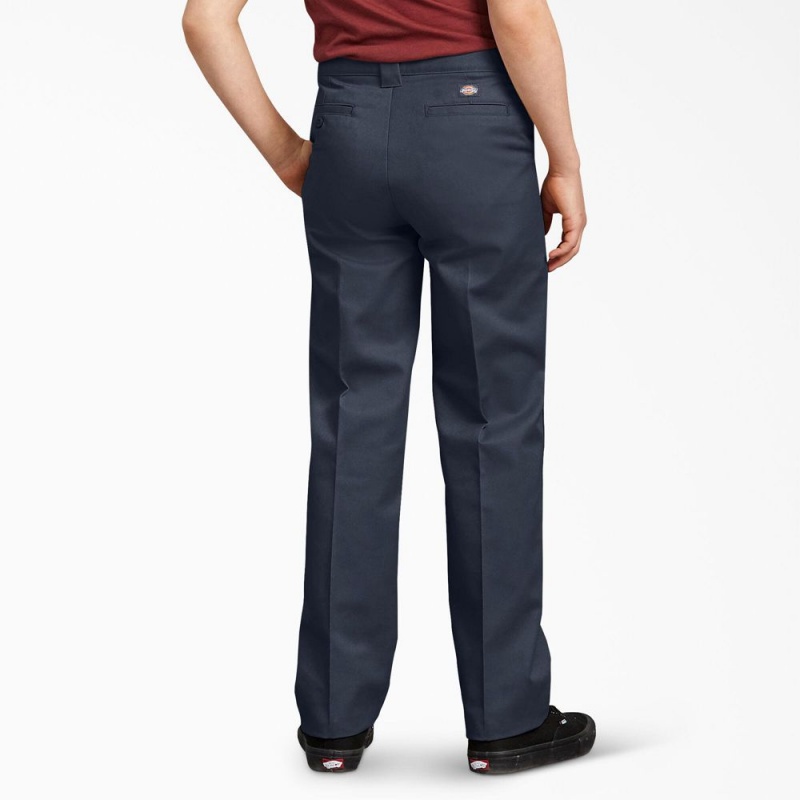 Navy Dickies Original 874® Work Kids' Pants | 160-DGVWUZ