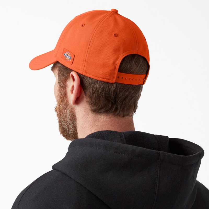 Orange Dickies 874® Twill Men's Cap | 329-ROQGWI