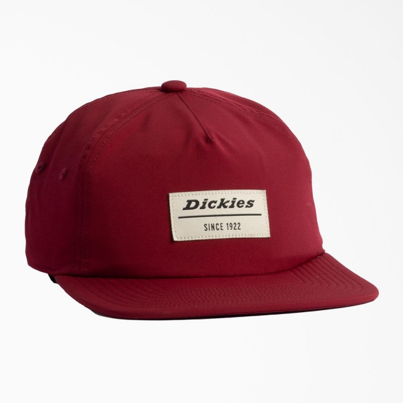 Red Dickies Low Pro Athletic Men\'s Cap | 485-XCBHAY