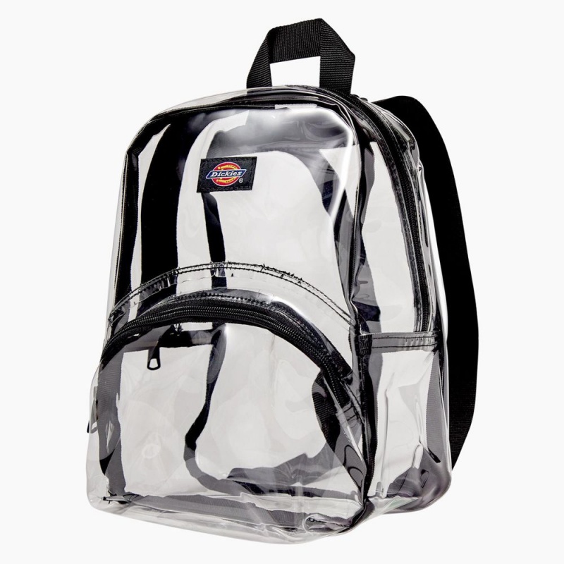 White Dickies Clear Mini Kids' Backpack | 748-JDHKNF