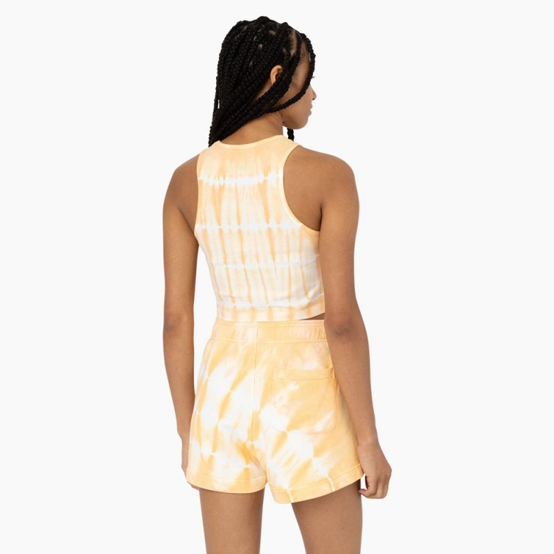 Yellow Dickies Westfir Women's Tank Top | 142-JRYKTD